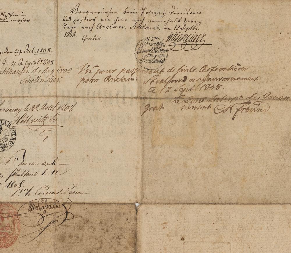Bílá pekařská licence, Drážďany (1808) - Obrázek 8