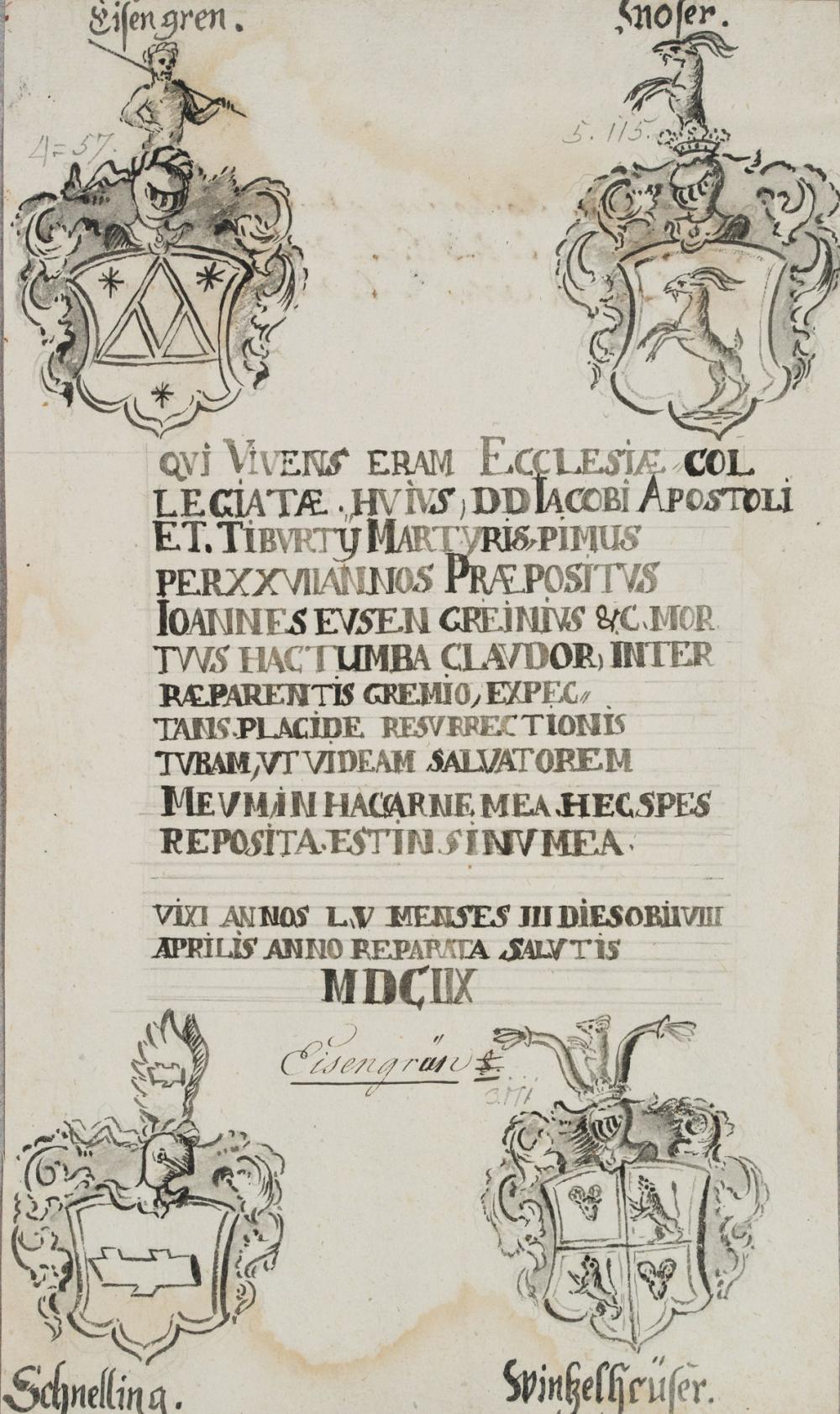 Epitaf rodu Eisengren