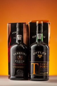 Portské víno Ferreira a Offley Tawny, 2 lahve v krabičkách (19,5 % vol., 0,75 l)